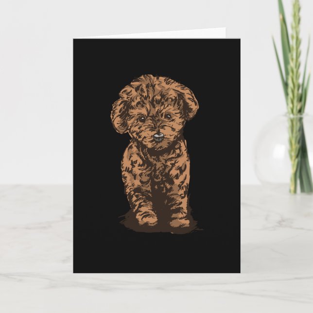 Tarjeta Perro de perro cangrejo (Anverso)