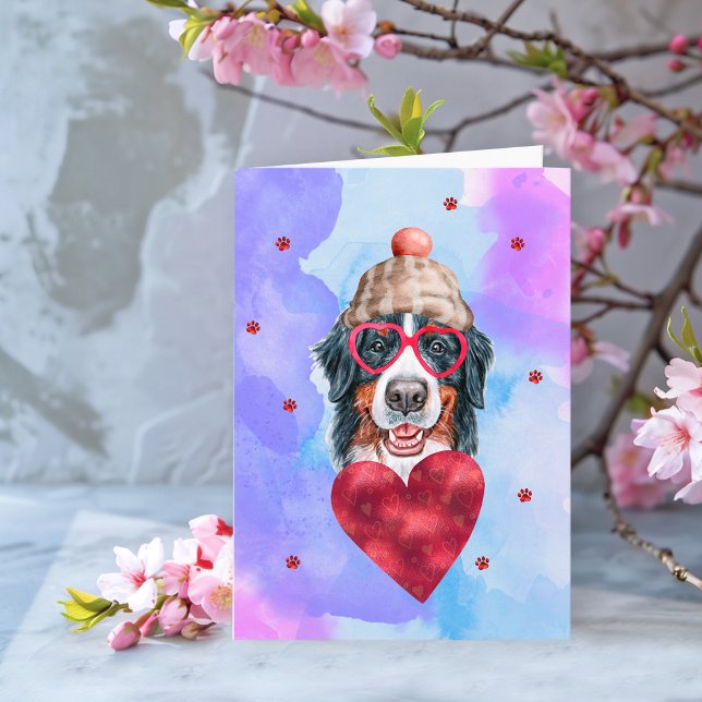 Tarjeta Perro de regalo del El día de San Valentín de mont (Subido por el creador)
