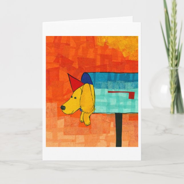 Tarjeta Perro del buzón (Anverso)