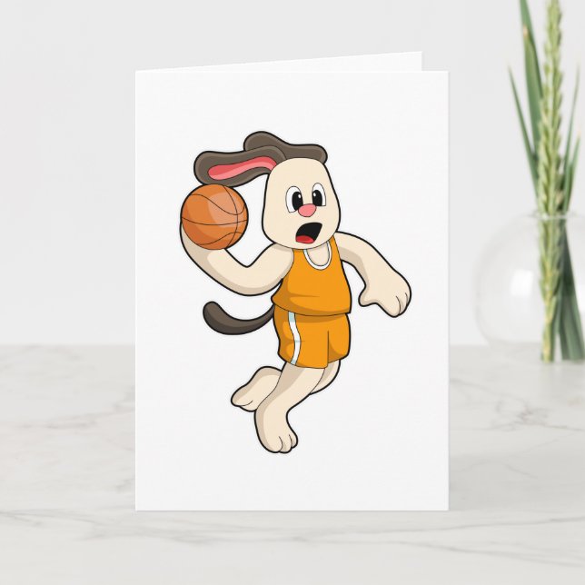 Tarjeta Perro en Deportes de Baloncesto (Anverso)