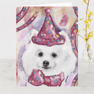 Tarjeta Perro Esquimal Americano