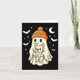 Tarjeta Perro fantasma de juguete Bulldog francés Amante d