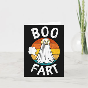 Tarjeta Perro fantasma labrador divertido lindo que se tir