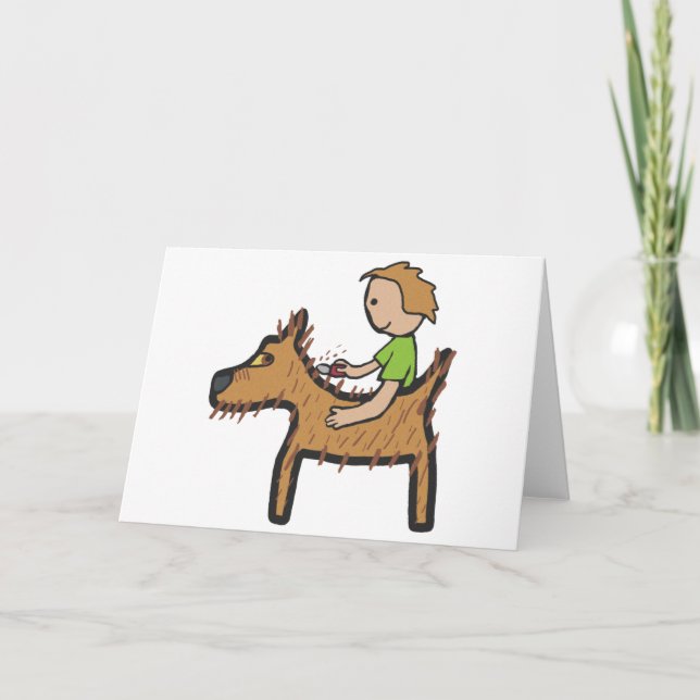 Tarjeta Perro Grooming (Anverso)