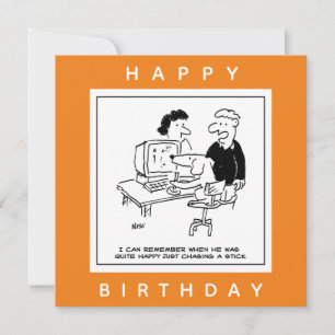 Tarjeta Perro jugando a un Personalizado de juegos de orde