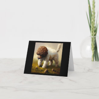 Tarjeta Perro Lagotto Romagnolo