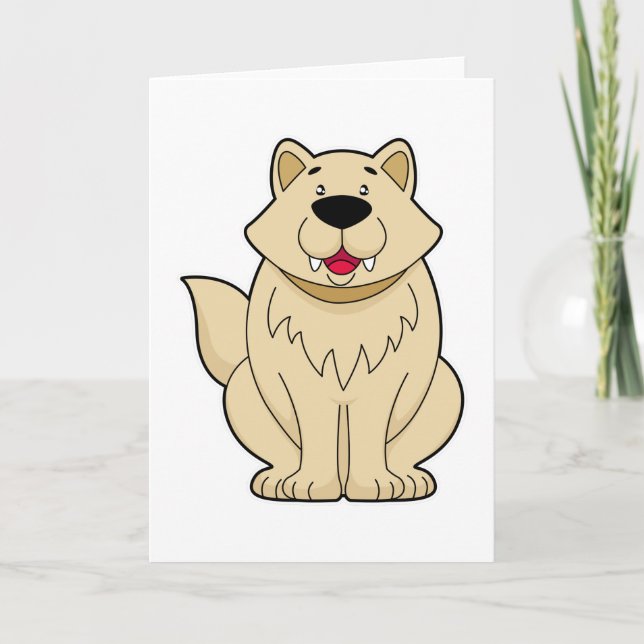 Tarjeta Perro Lindo (Anverso)