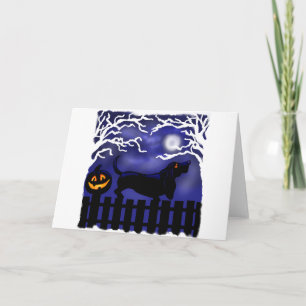 Tarjeta Perro Lunar