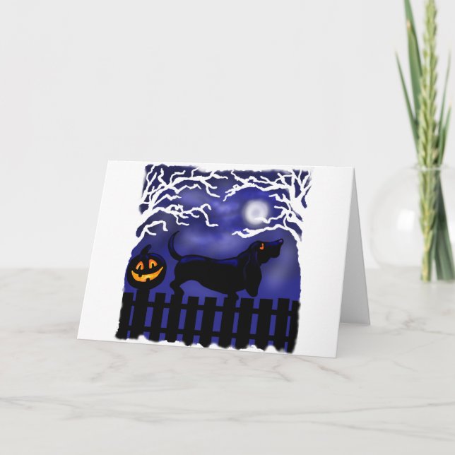 Tarjeta Perro Lunar (Anverso)