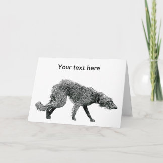 Tarjeta Perro Lurcher Lurcher Lurcher