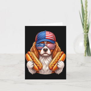 Tarjeta perro salchicha cavalier king charles spaniel 4 de
