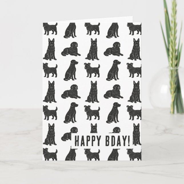 Tarjeta Perros (Anverso)