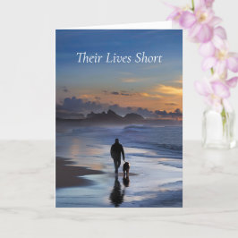 Tarjeta Perros Perdidos Condolencias De Solidaridad Camina