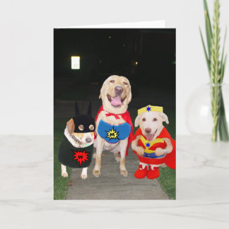 Tarjeta Perros/tarjeta estupendos divertidos adaptables de