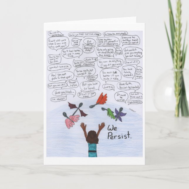 Tarjeta Persistimos (Anverso)