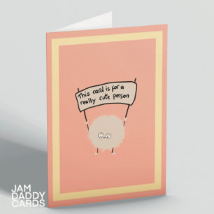 Tarjeta Persona Muy Linda 