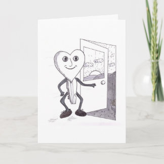 Tarjeta Personaje clave abre la puerta a una ilustración d