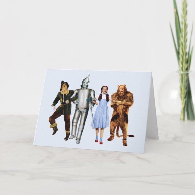 Tarjeta Personajes Clásicos del Mago de Oz (Anverso)