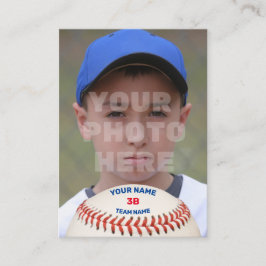 Tarjeta personal de béisbol (estadísticas personal