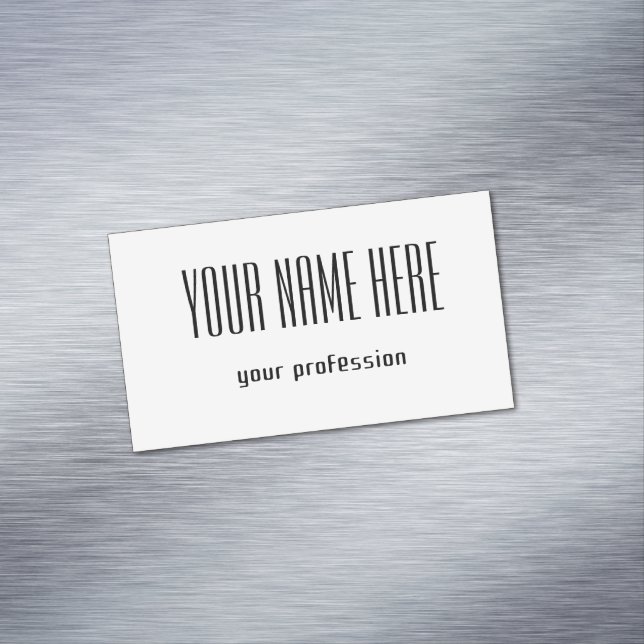 tarjeta personal de negocios de personalizable (In Situ)