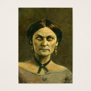 Tarjeta personal de Victorian Zombie Lady ACEO
