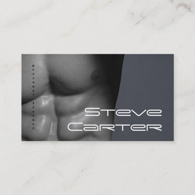 tarjeta personal profesional del instructor/del (Anverso)