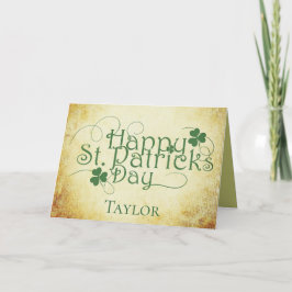 Tarjeta Personalice Feliz Día de los Simpatizantes