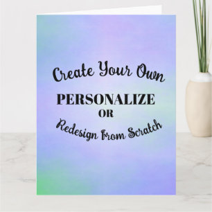 Tarjeta Personalice o rediseñe desde Scratch -