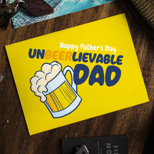Tarjeta Personaliza el Día del Padre   Papá Increíble sin 