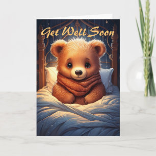 Tarjeta Personaliza el Enfermedad del Oso Infantil en la C