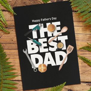 Tarjeta Personaliza Feliz Día del Padre   El Mejor Papá-Os