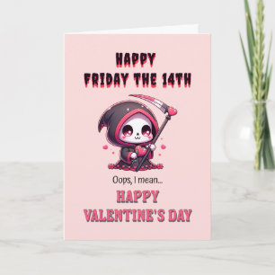 Tarjeta Personaliza Feliz Viernes 14 de San Valentín