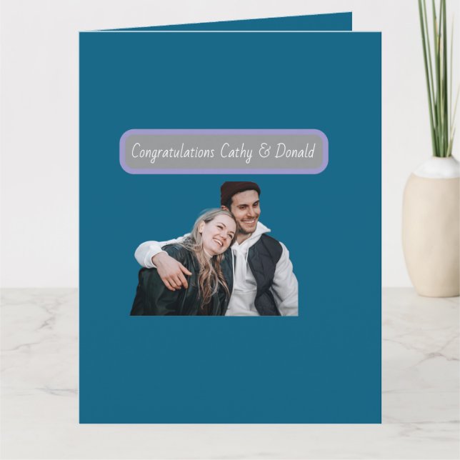 Tarjeta Personalizable (Anverso)