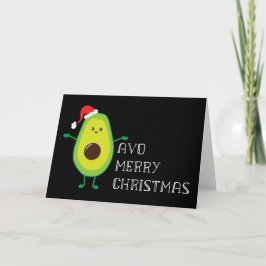Tarjeta Personalizable Avo Feliz Navidad