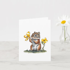 Tarjeta Personalizable Chipmunk
