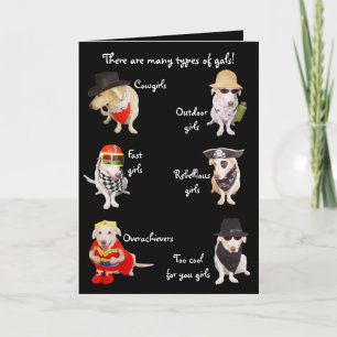 Tarjeta Personalizable Cumpleaños Femenino