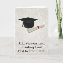 Tarjeta Personalizable de Diploma de Título de Graduación