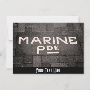Tarjeta personalizable de Marine Parade Napier Nue