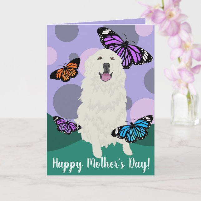 Tarjeta personalizable de Mariposa de los Grandes  (Orquídea)