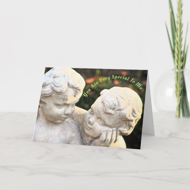 TARJETA PERSONALIZABLE/"ERES TAN ESPECIAL PARA MÍ"/DOS CHE (Anverso)