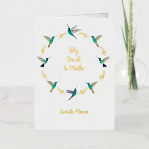 Tarjeta personalizable Feliz Dia De Las Madres