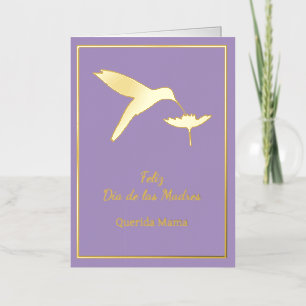 Tarjeta personalizable Feliz Dia De Las Madres