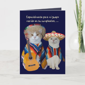 Tarjeta Personalizable Funny Cumpleaños Español para la Es