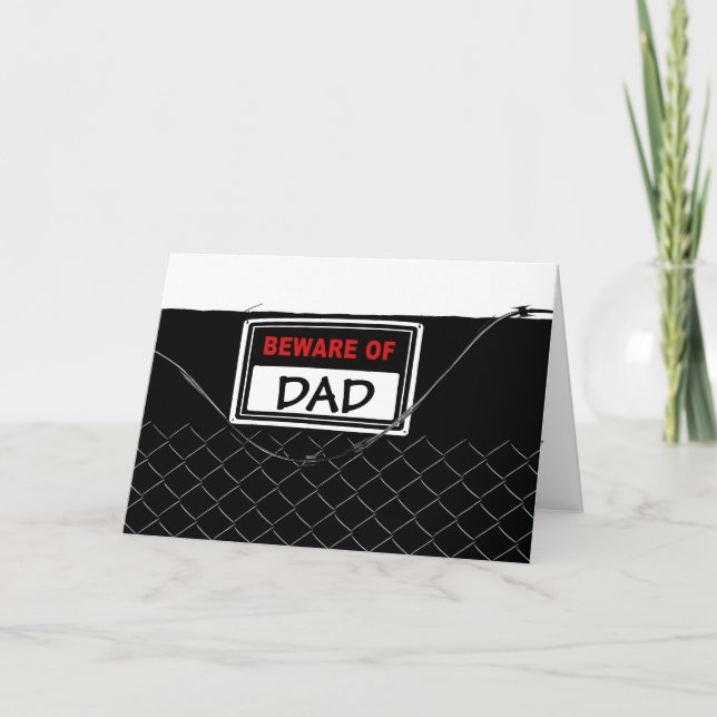 Tarjeta Personalizable gracioso, lindo y único día del pad (Anverso)