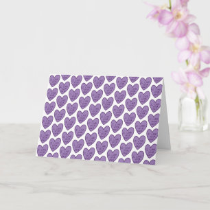 Tarjeta Personalizable Gracioso Me Gustan Tus Corazones De