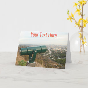 Tarjeta Personalizable Los Angeles de Mulholland Drive
