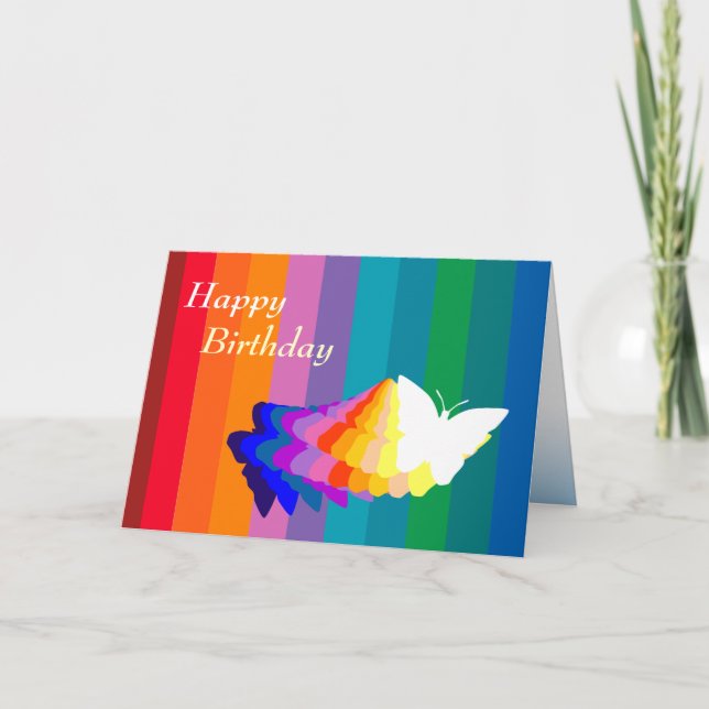 Tarjeta Personalizable: Mariposas (Anverso)