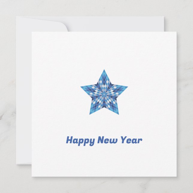 Tarjeta Personalizable Mosaic Starburst (Reverso)