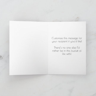 Tarjeta Personalizable Raccoon Hugs
