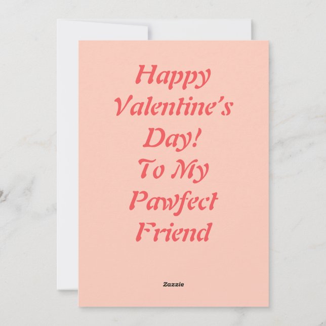 Tarjeta personalizable retro del Día de San Valent (Reverso)